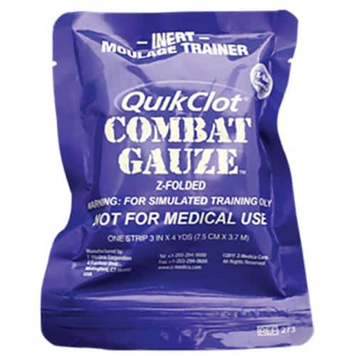 QuikClotCombatGauzeMoulageTrainer QuikClot Combat Gauze® Moulage Trainer