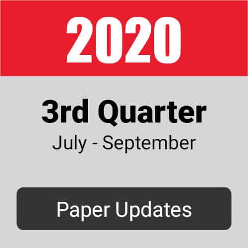 3rd quarter 2020 forex