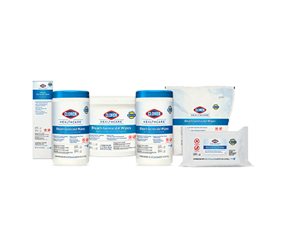 Clorox Healthcare® Bleach Germicidal Wipes